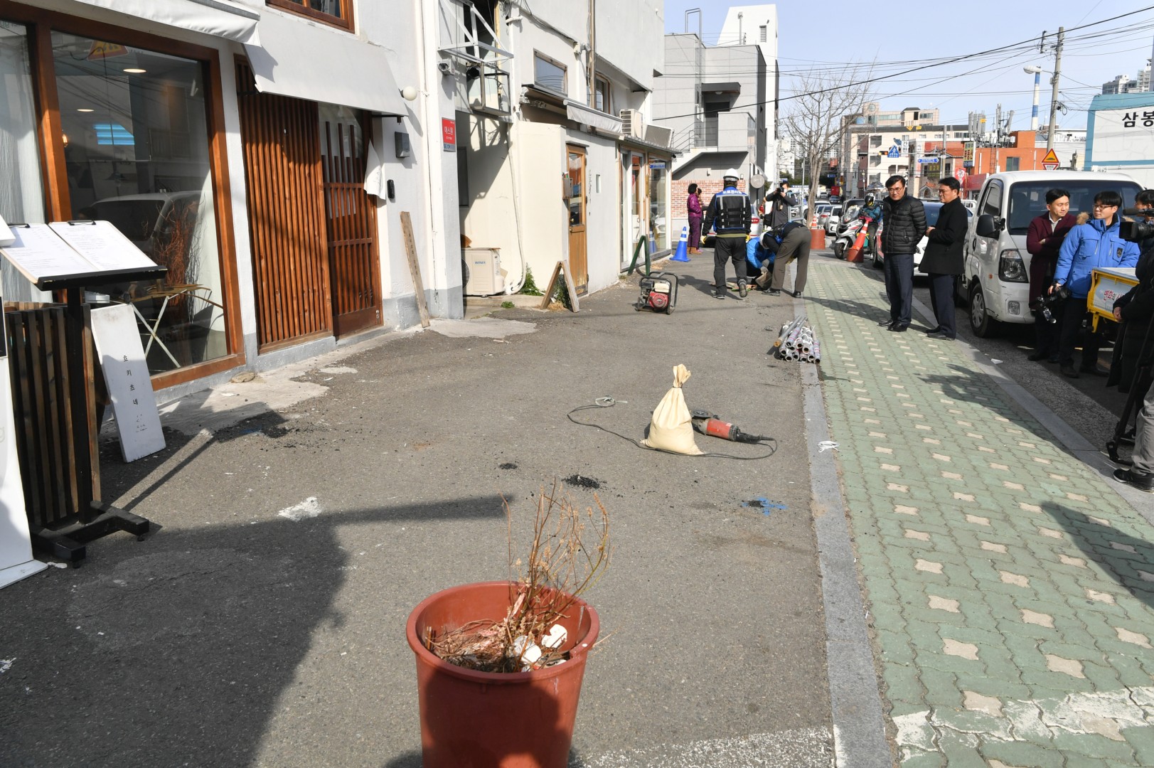 해리단길 펜스철거 17
