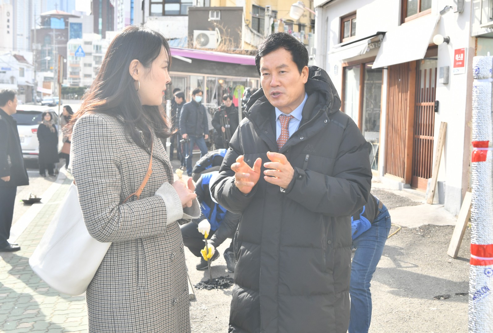 해리단길 펜스철거 10