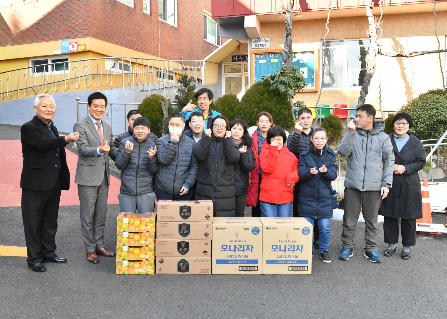 영광재활원 방문 1