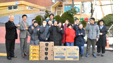 영광재활원 방문