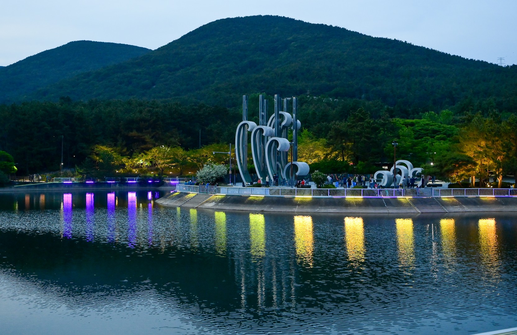 대천공원 경관조명 점등식 11