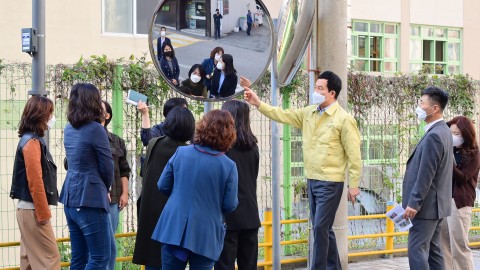 현장확인 협성프라임 통학로