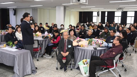 모범노인일자리표창장 수여식