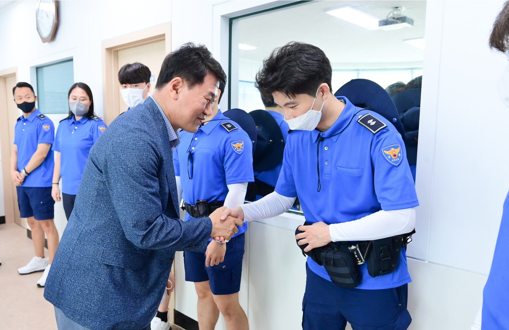 해수욕장 근무자 격려방문 7