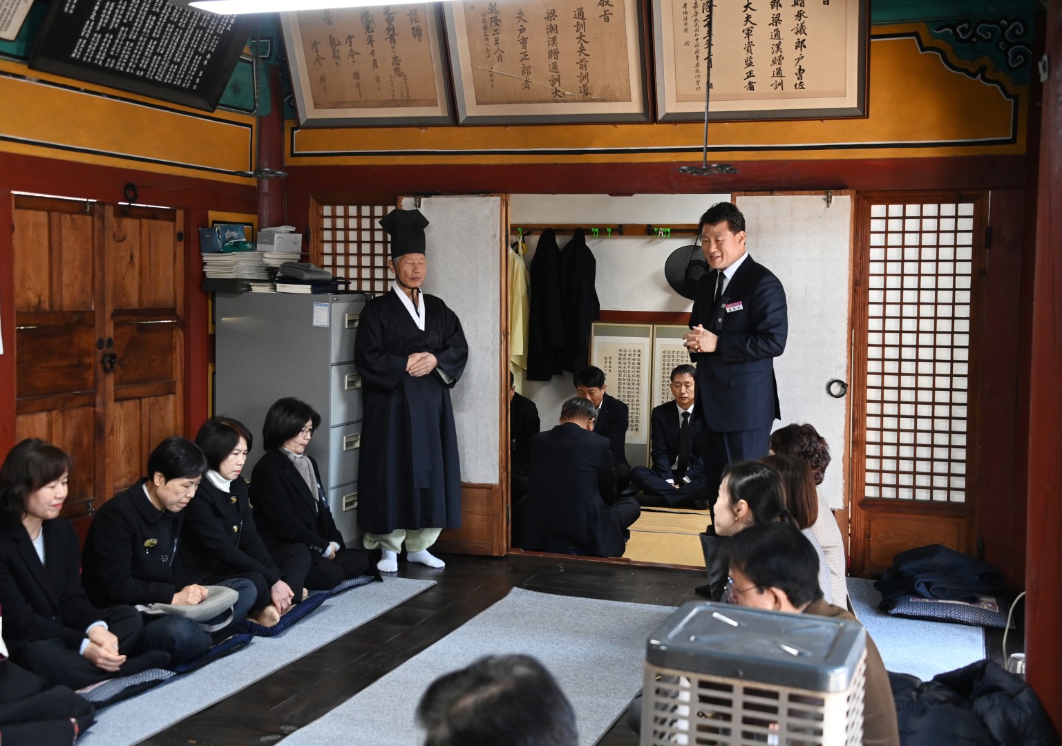 반송 삼절사 신년 참배 10