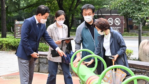 견우~직녀공원 현장점검