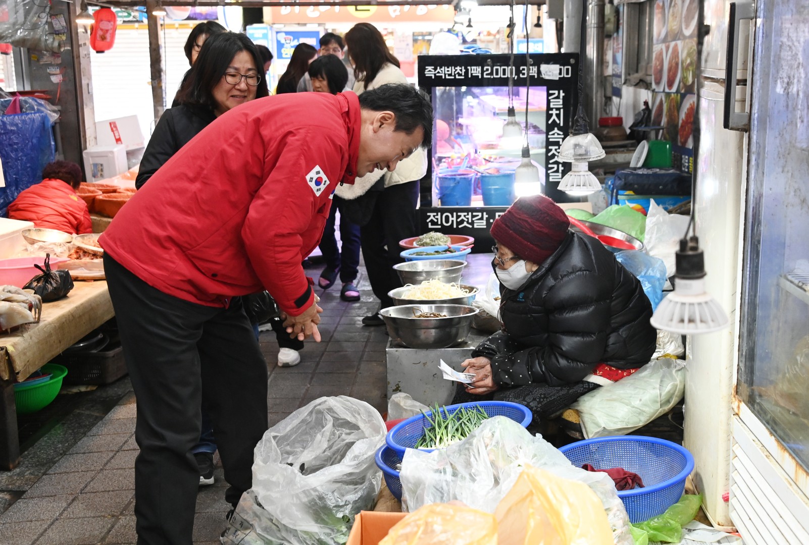 설 맞이 전통시장방문(해운대시장) 14