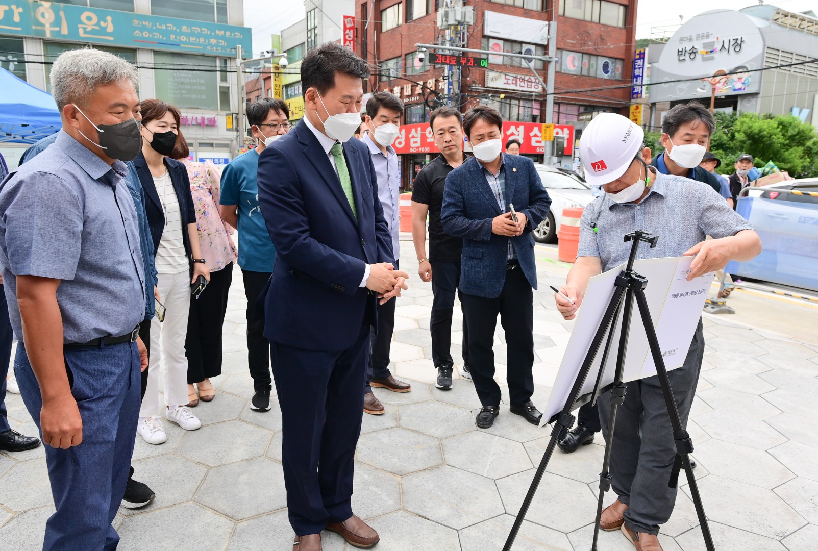 반송2동 문화광장 현장확인등 3