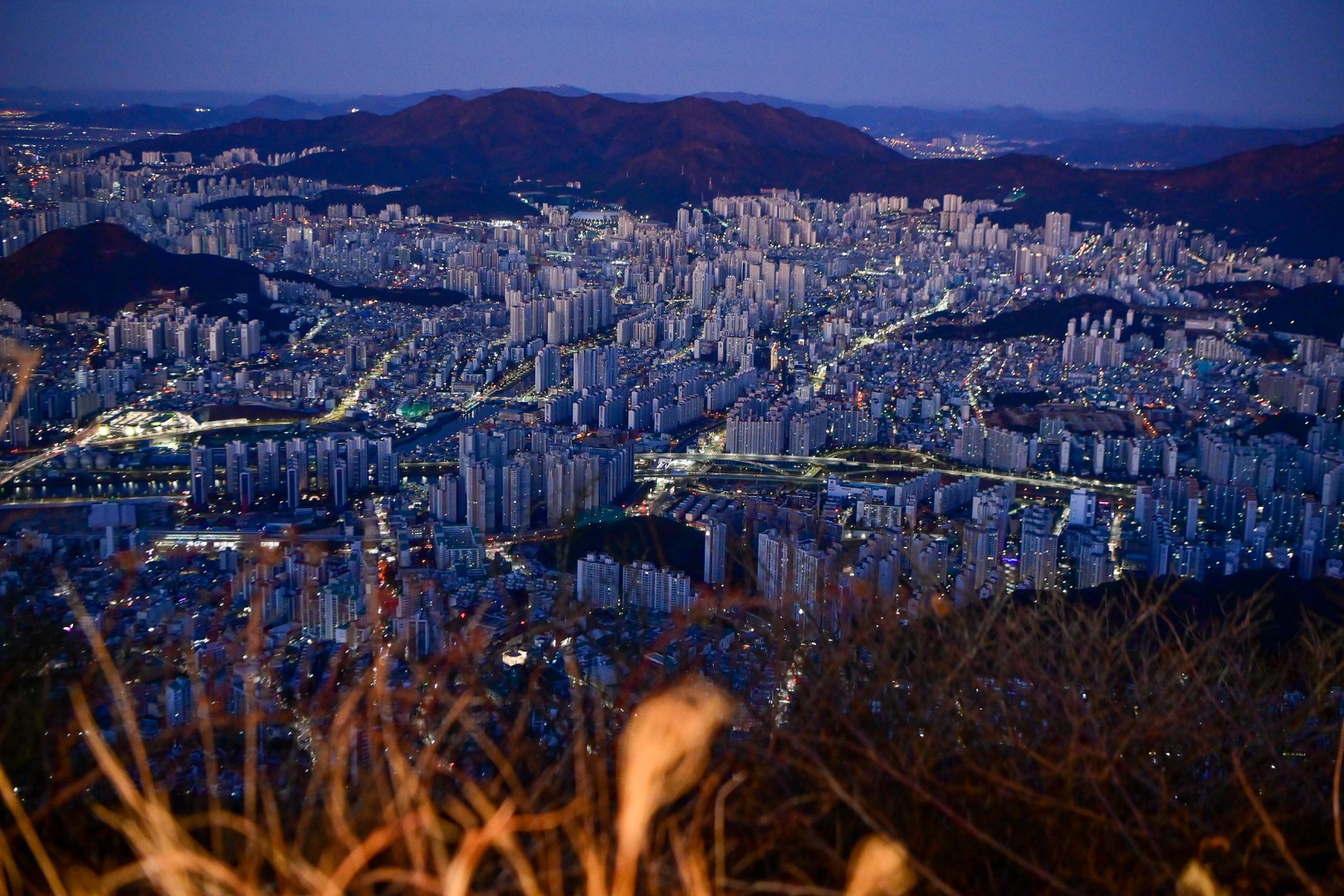 장산정상 개방행사 8