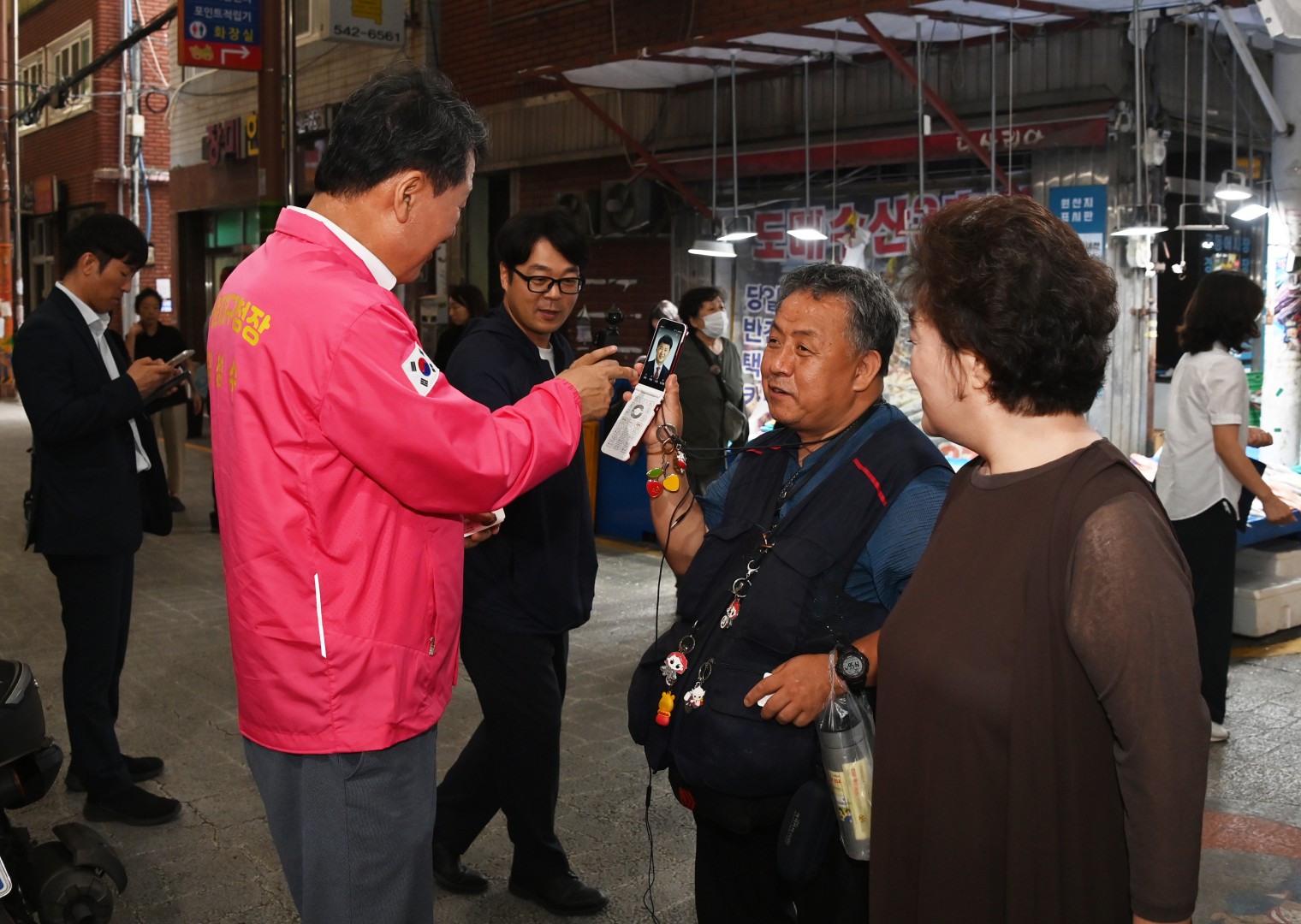 추석맞이 전통시장 방문(반송큰시장) 3