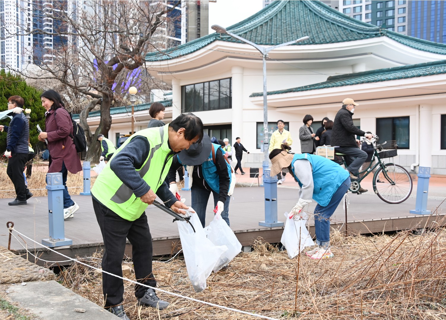 해운대플랫폼 협동환경정비(우1동단체원,자원봉사자,공무직) 13
