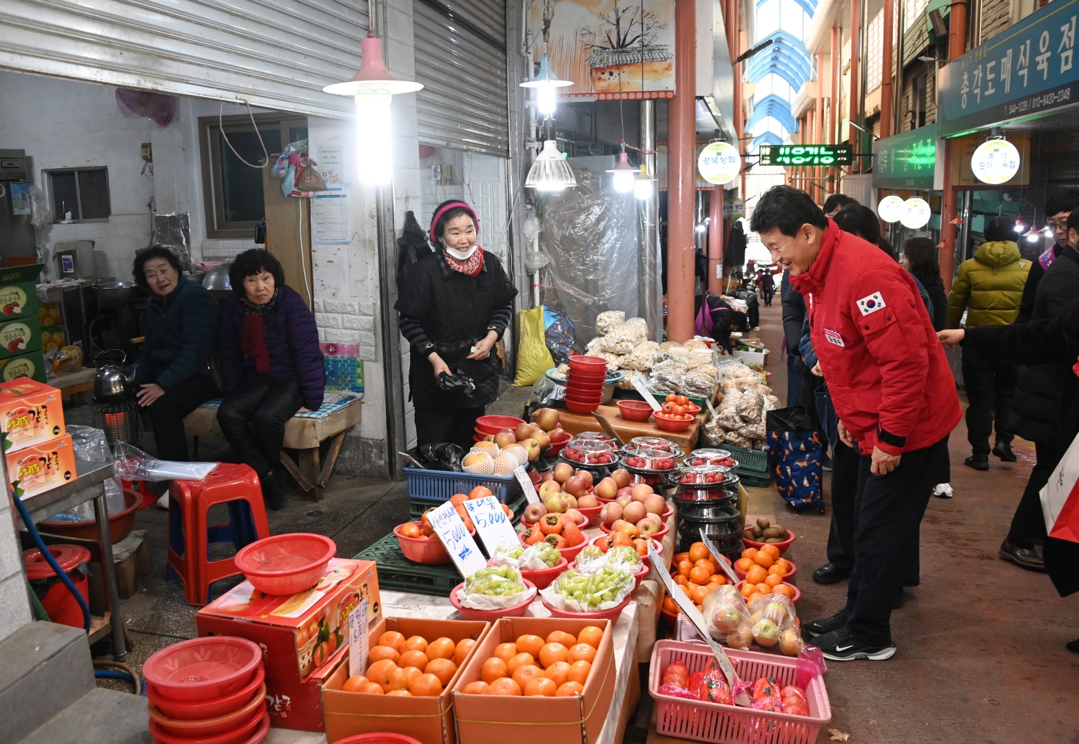 설 맞이 전통시장방문(반송큰시장, 반송골목시장) 29