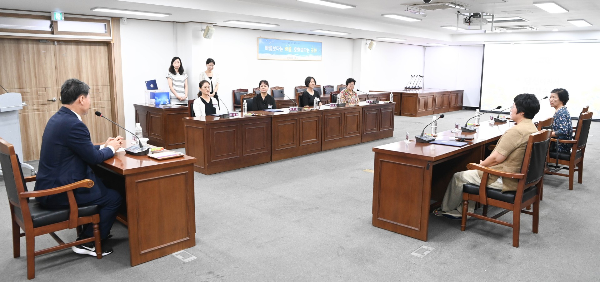 임기만료통장 표창수여 및 간담회 15