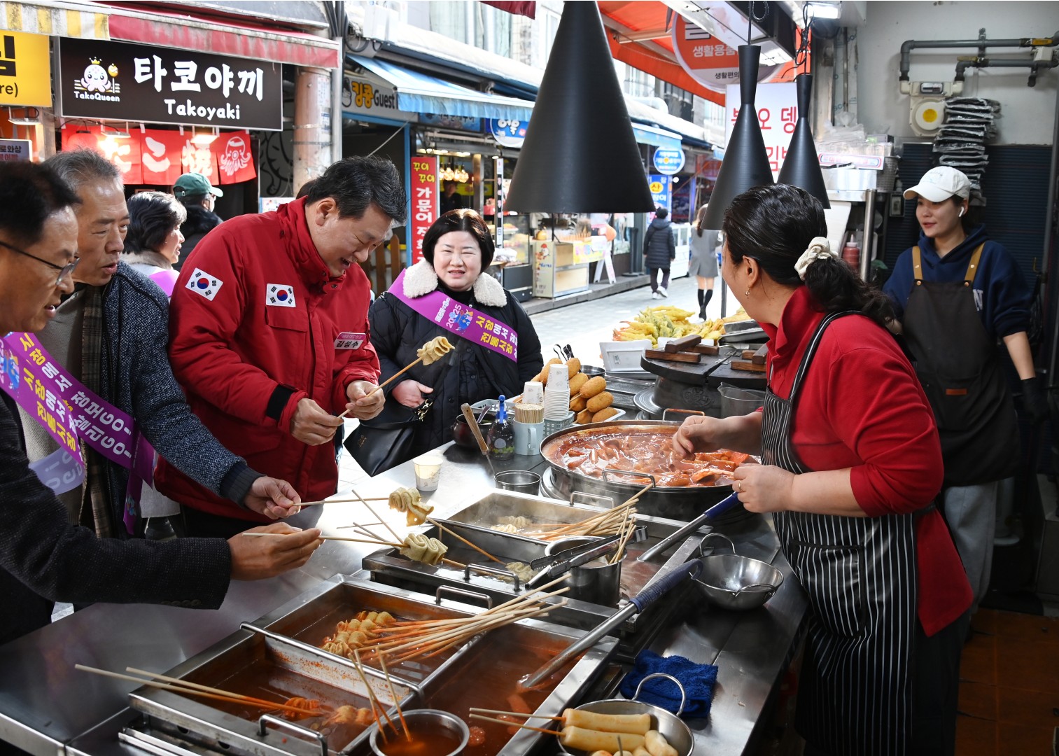 설 맞이 전통시장방문(해운대시장) 3