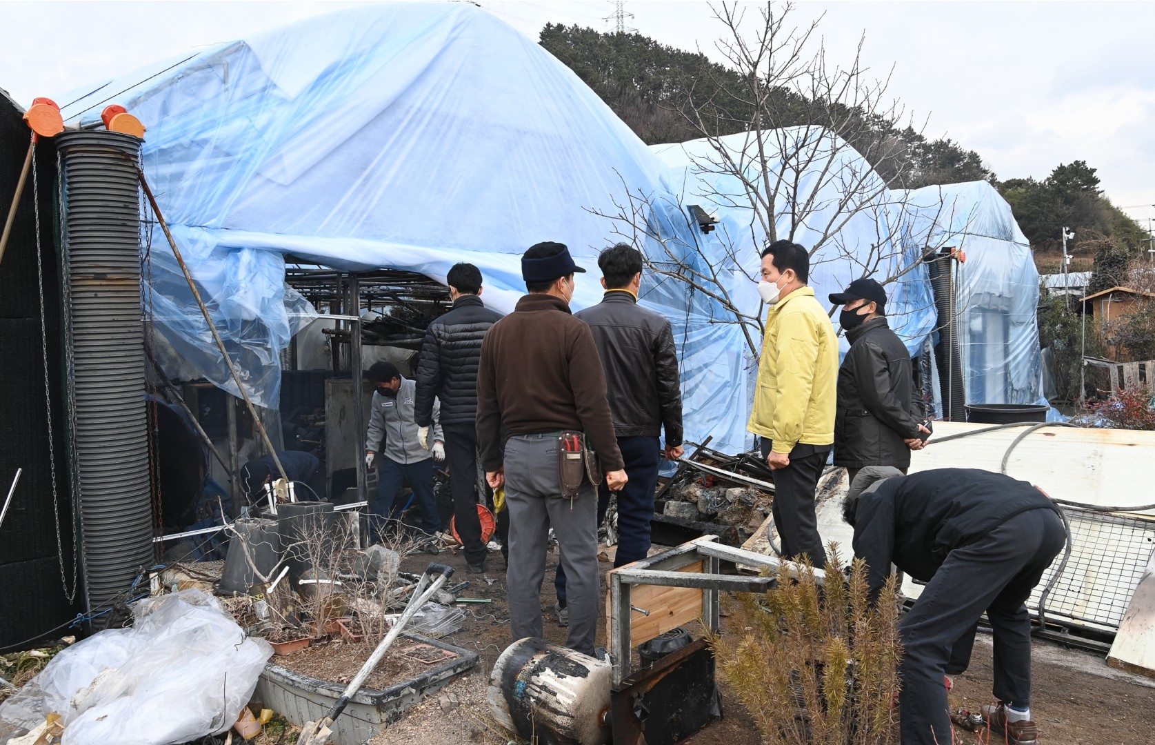 석대화훼단지 화재현장 4