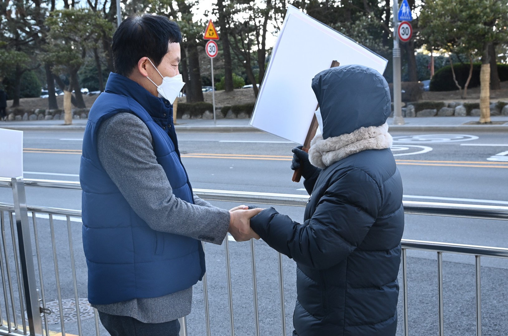 마린시티 자이 시위현장 6