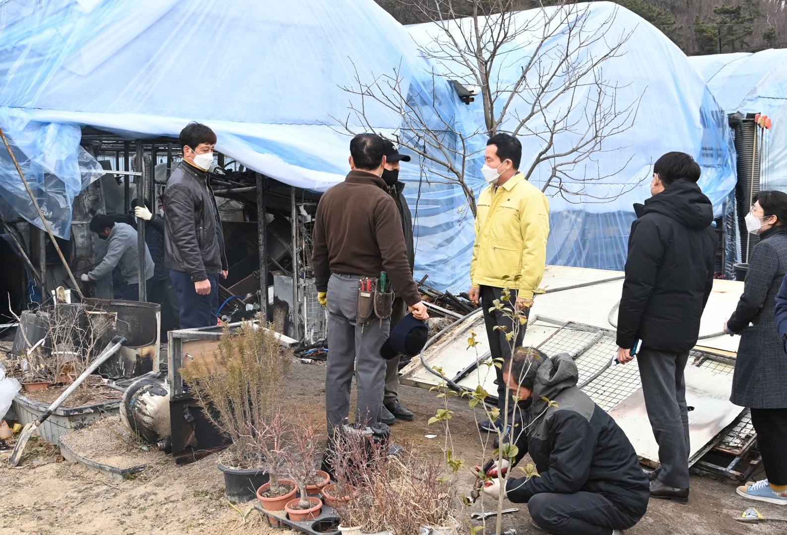 석대화훼단지 화재현장 5