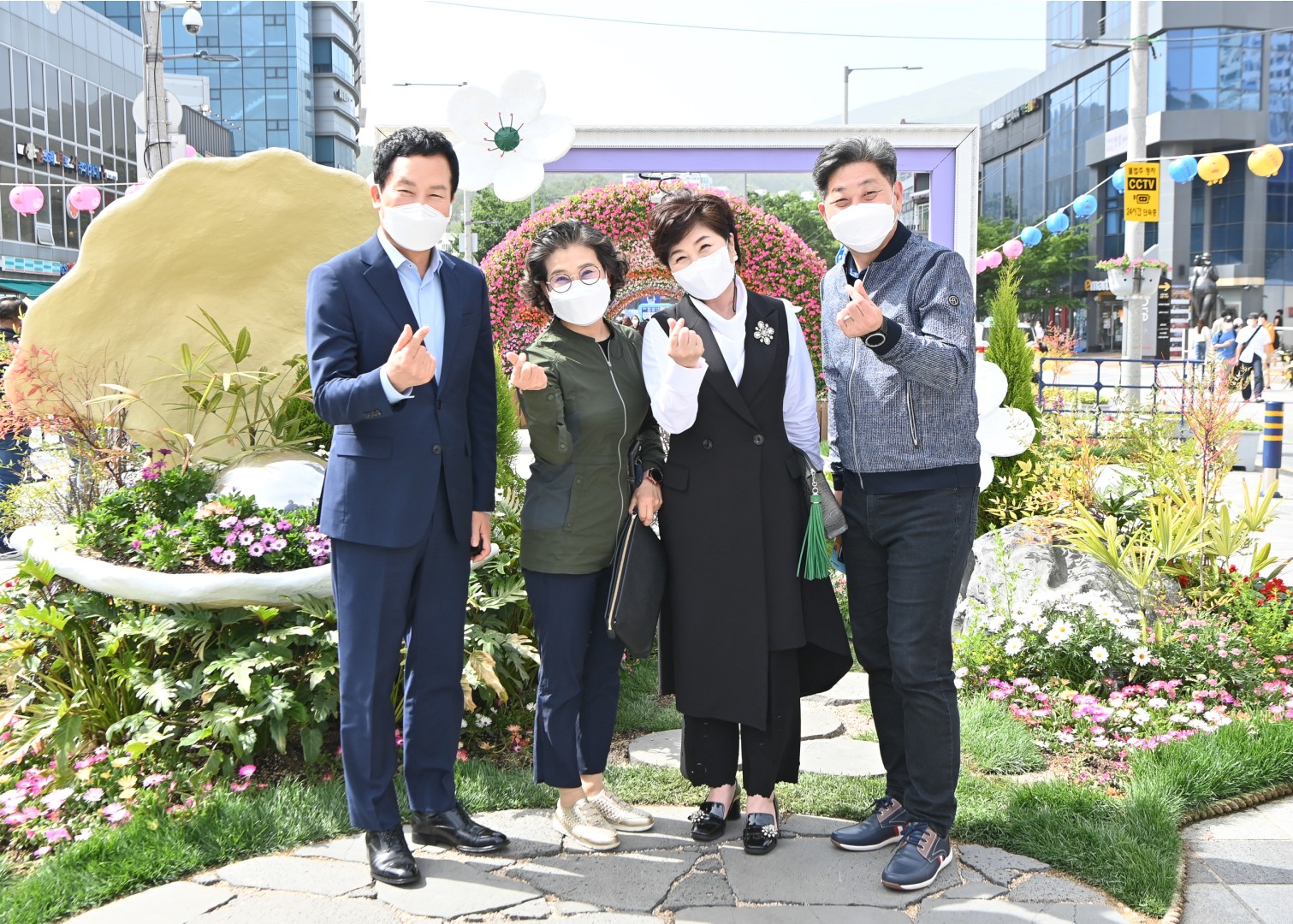 고성군 모래전시회방문 4