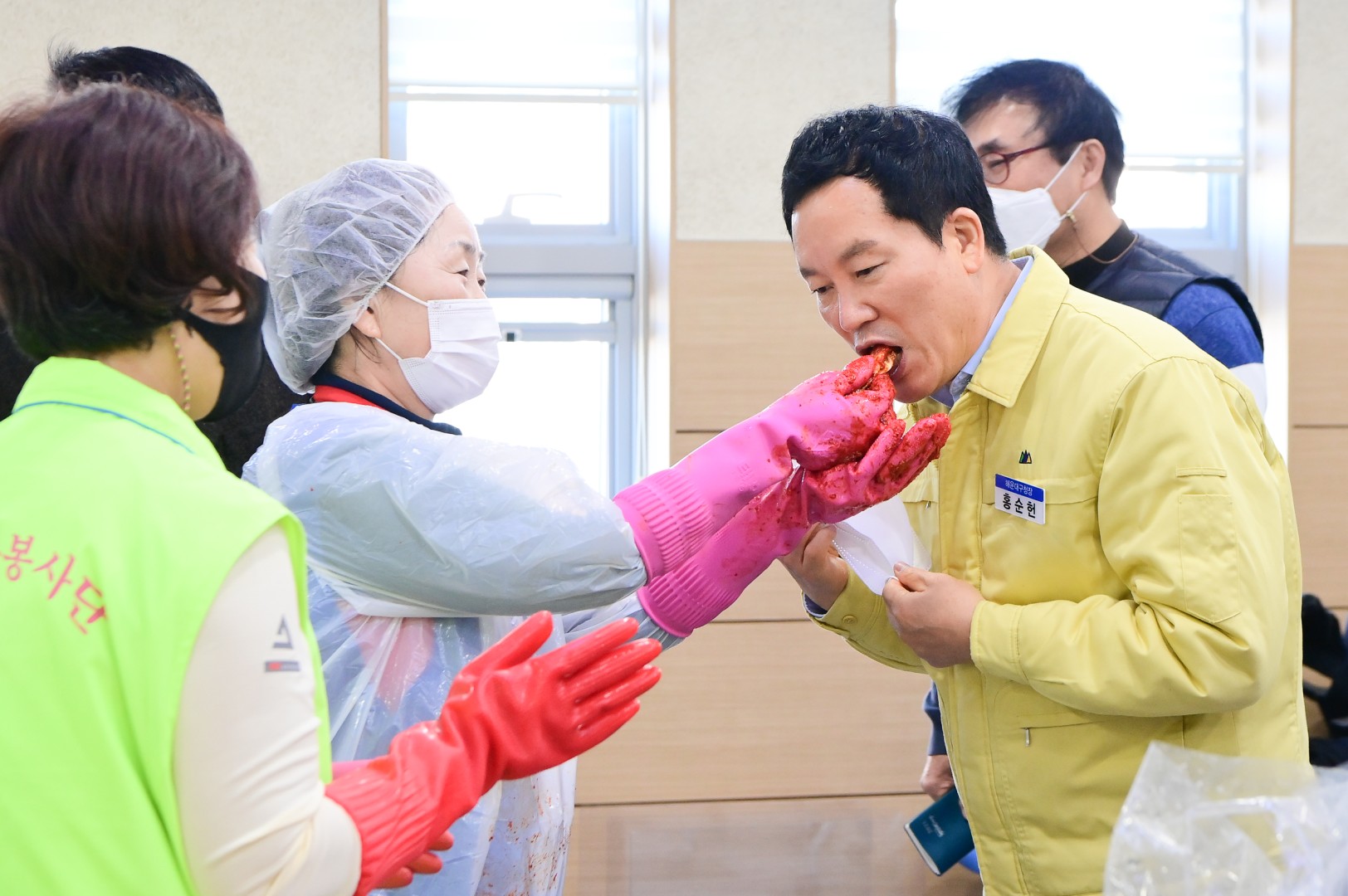 자유총연맹 김장담그기 4