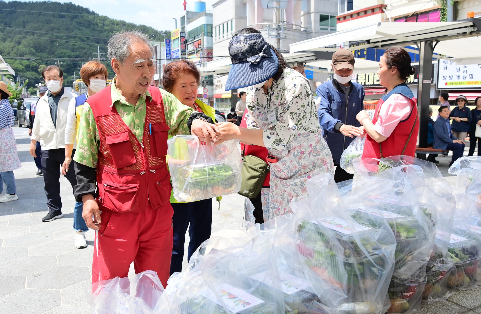 텃밭농산물 밥상나눔 16