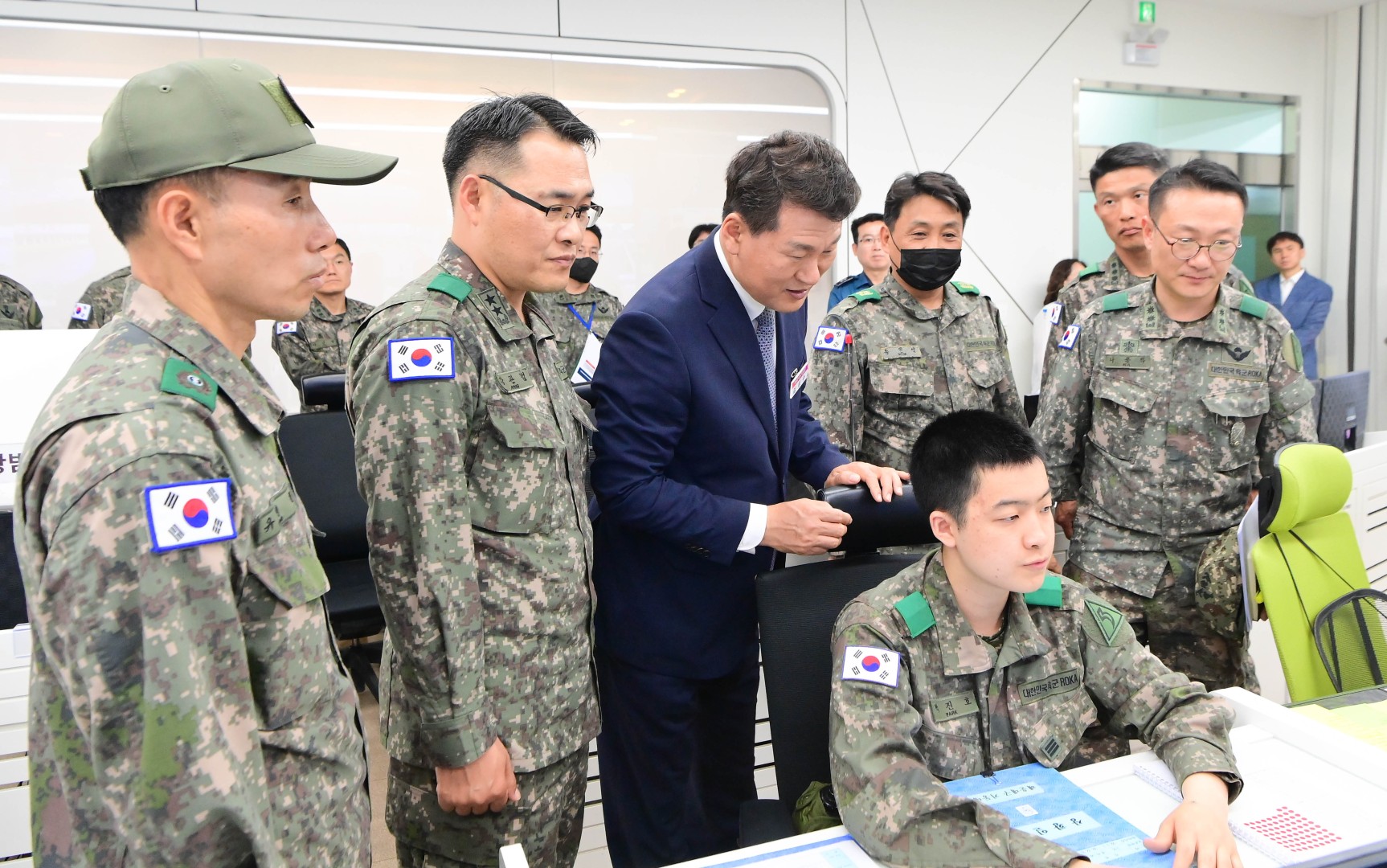 사단장 방문 11
