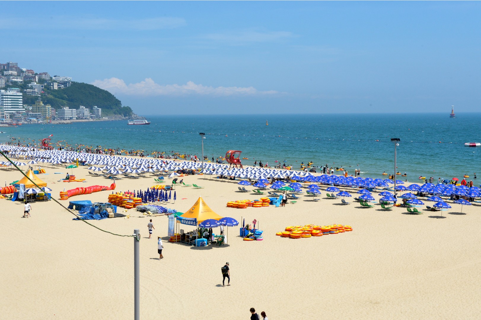 여름 해수욕장 및 장산 격려 9