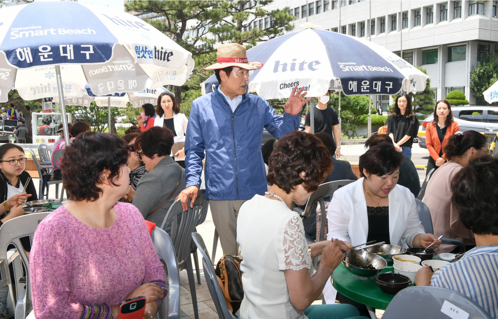 보리 타작 체험행사 9
