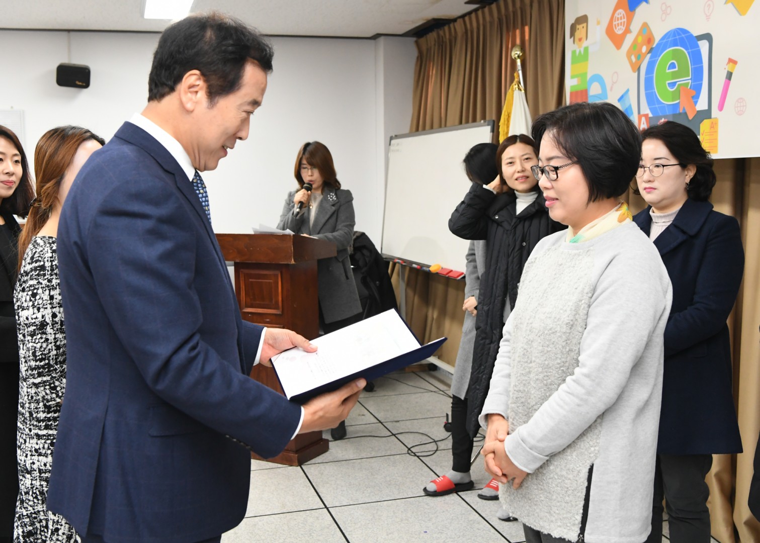주부정보화 교육 수료식 6