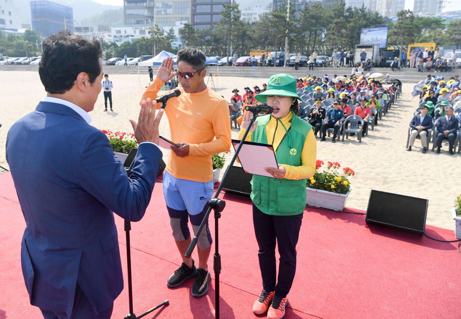 송정해수욕장 개장식 24