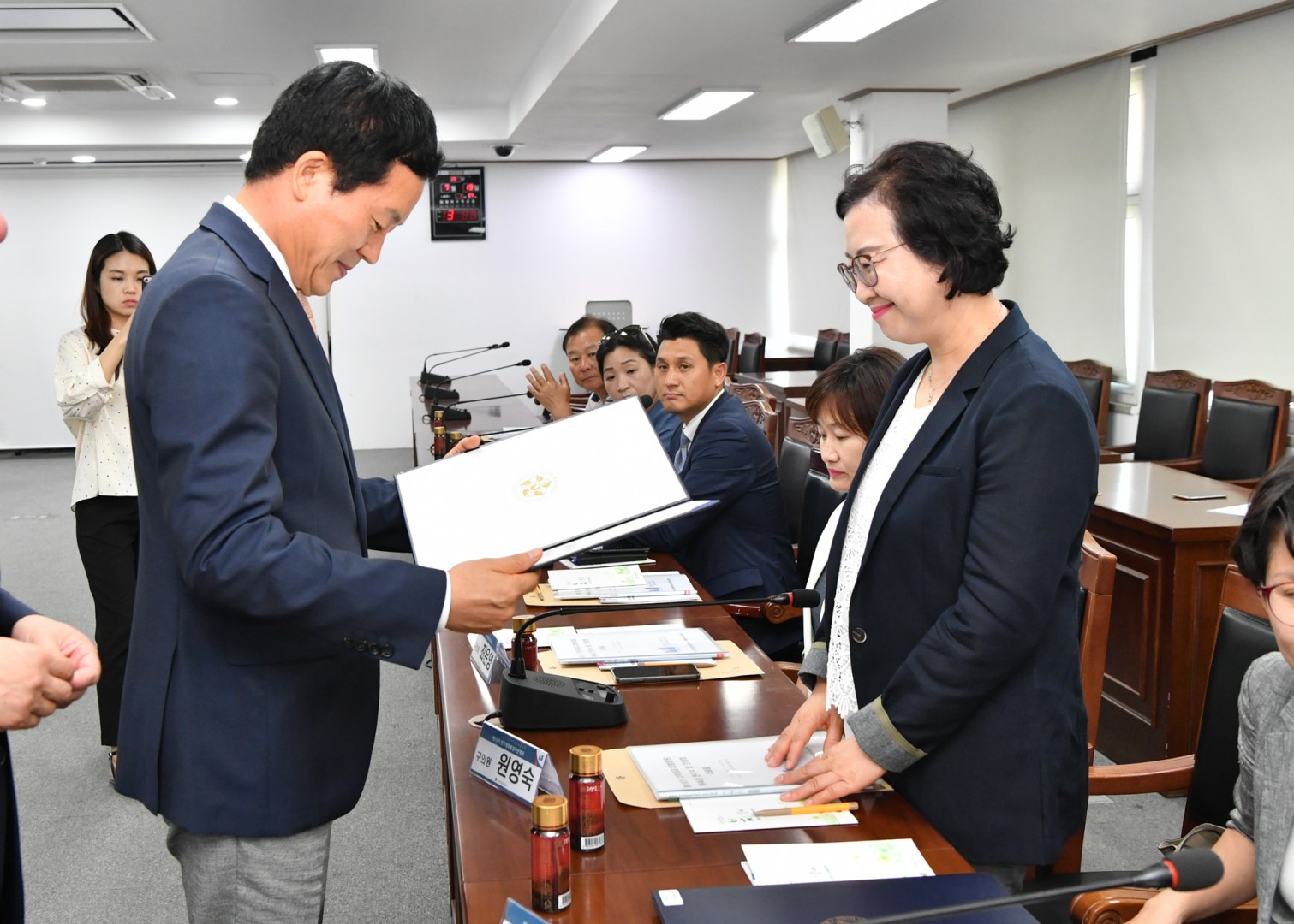 민주평통자문위원 위촉식 8