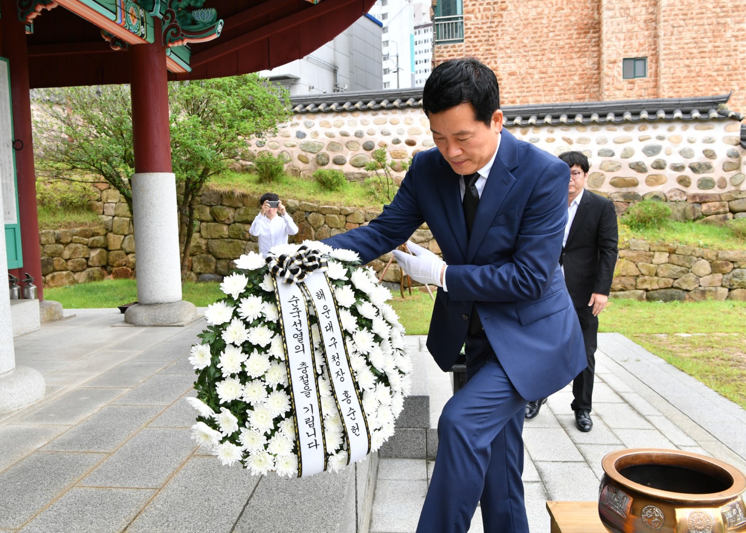 홍순헌구청장 삼절사 참배 4