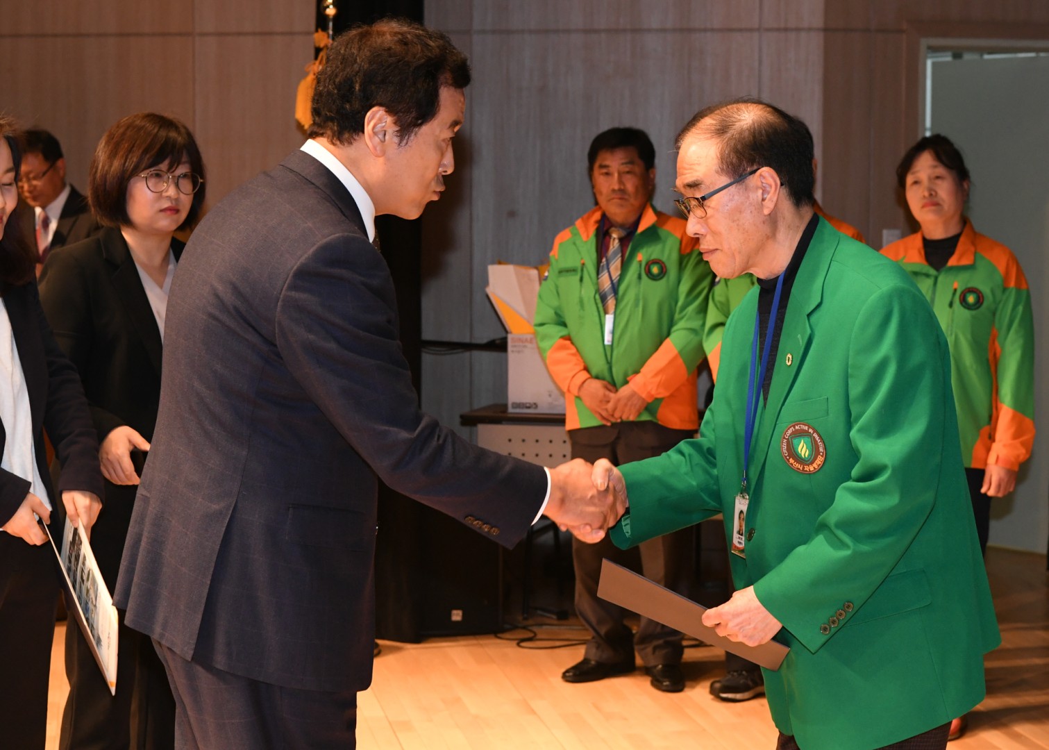 자율방재단 발대식 7
