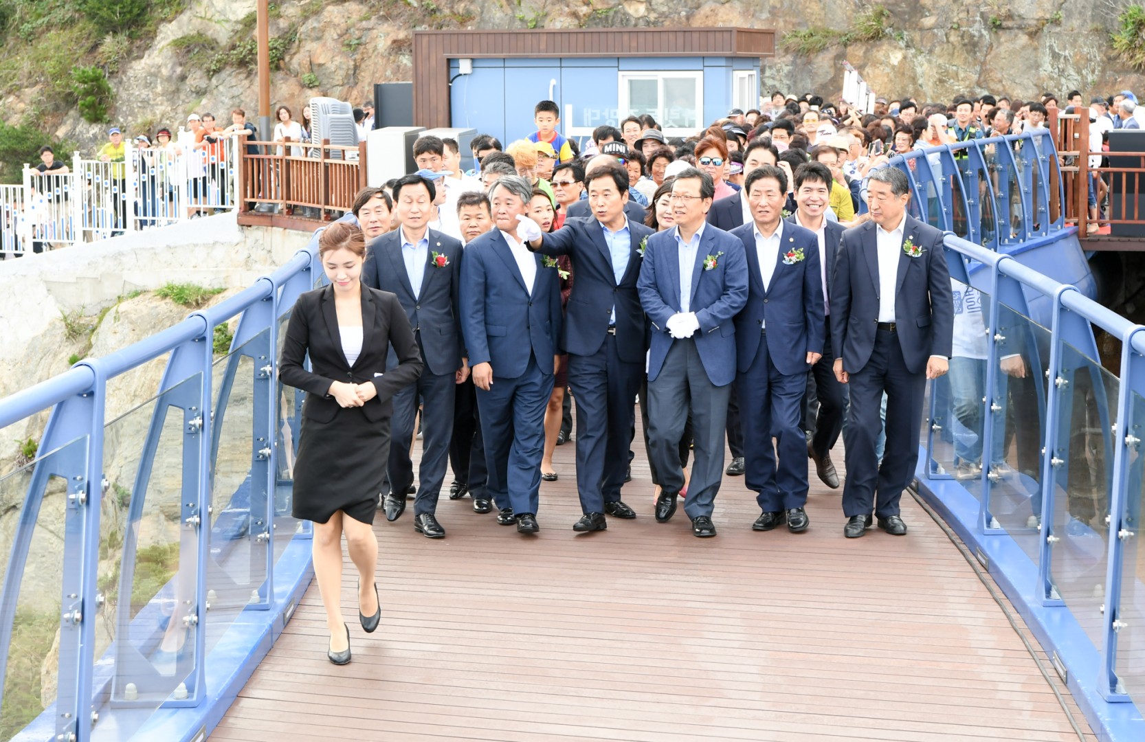 청사포 다릿돌 전망대 준공식 13