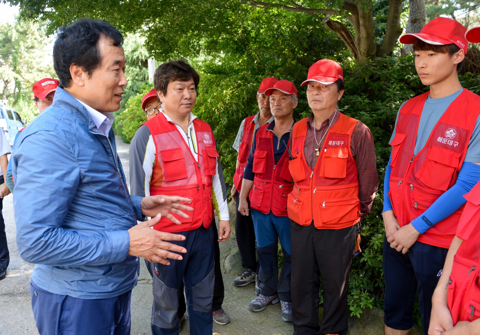 여름 해수욕장 및 장산 격려 20