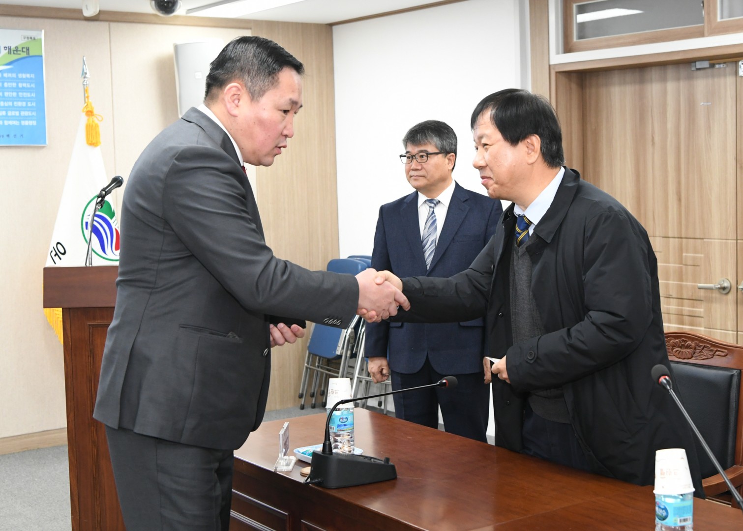 몽골 항올구 방문단 2