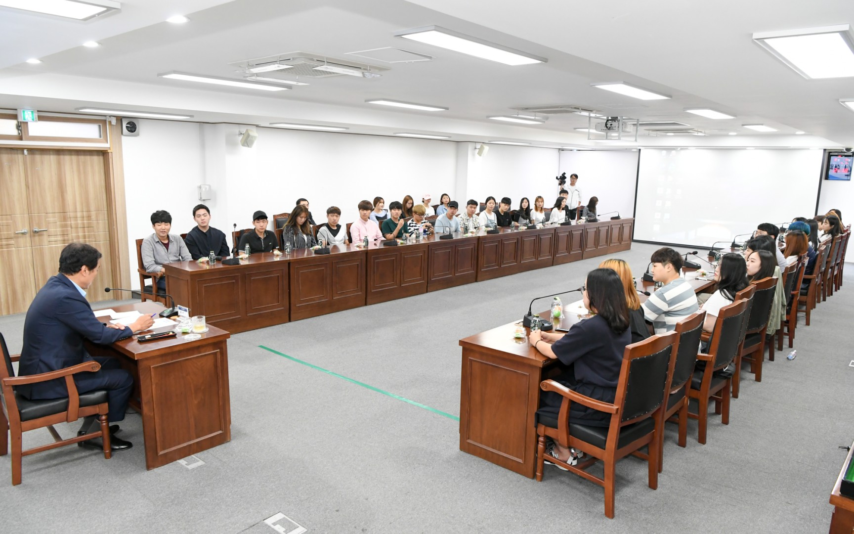대학생 행정체험연수 종강식 1