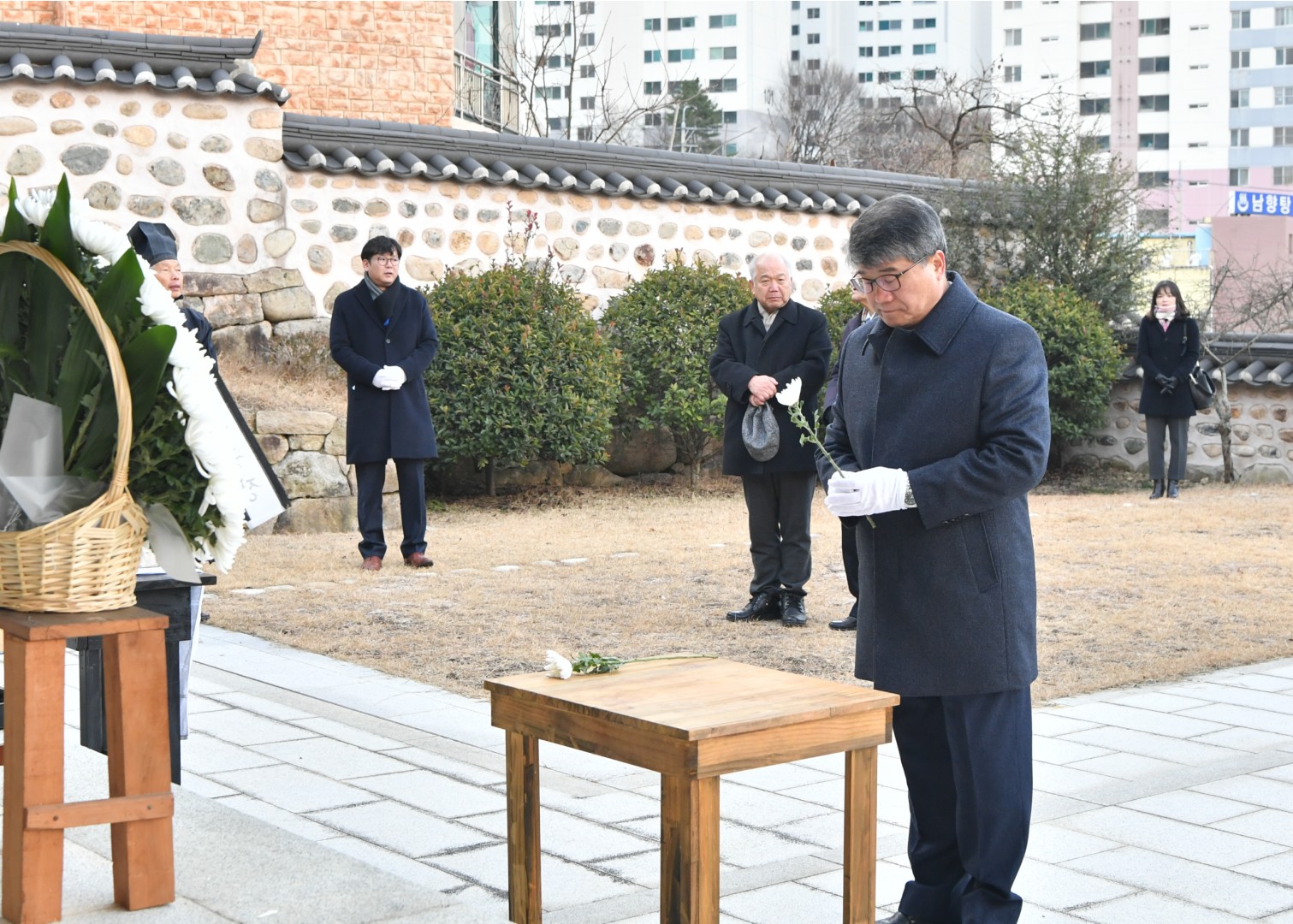송정 떡국나누기 및 삼절사참배 14