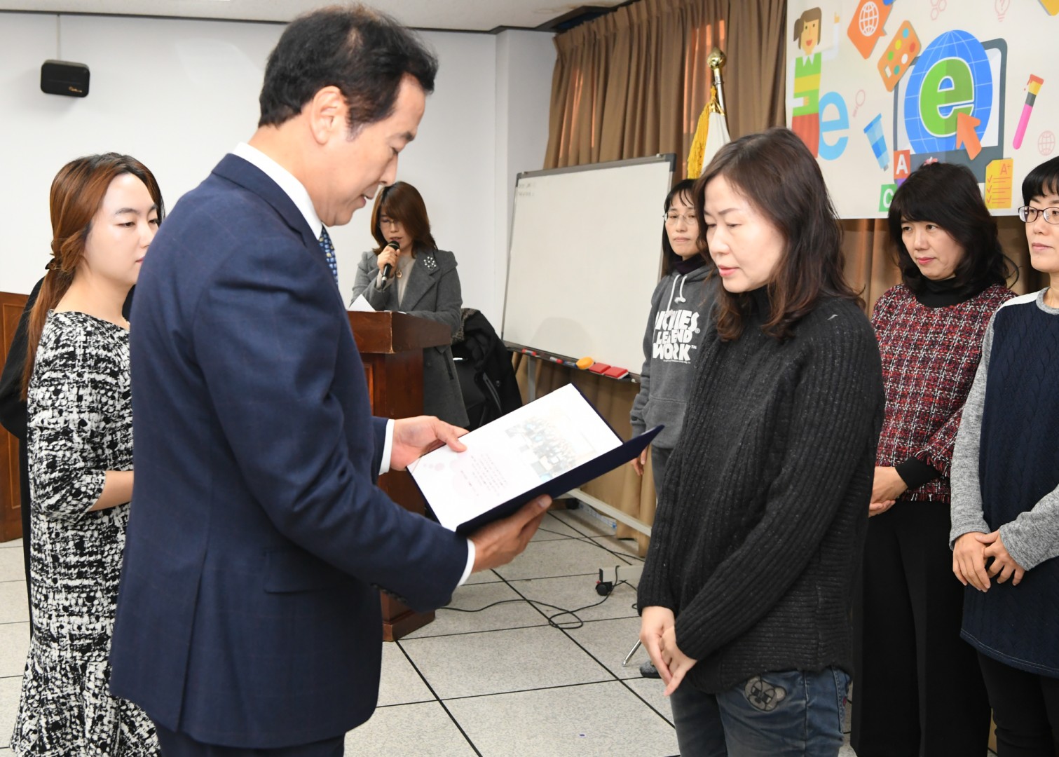 주부정보화 교육 수료식 13