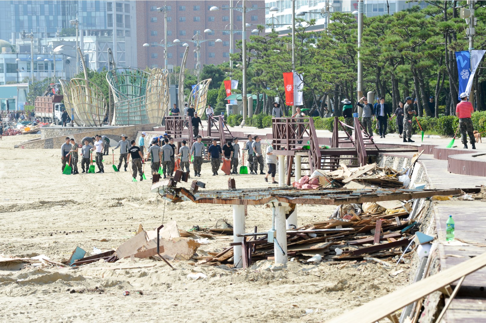 태풍피해지역 광역시장 방문 11