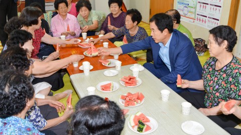 신촌경로당 방문