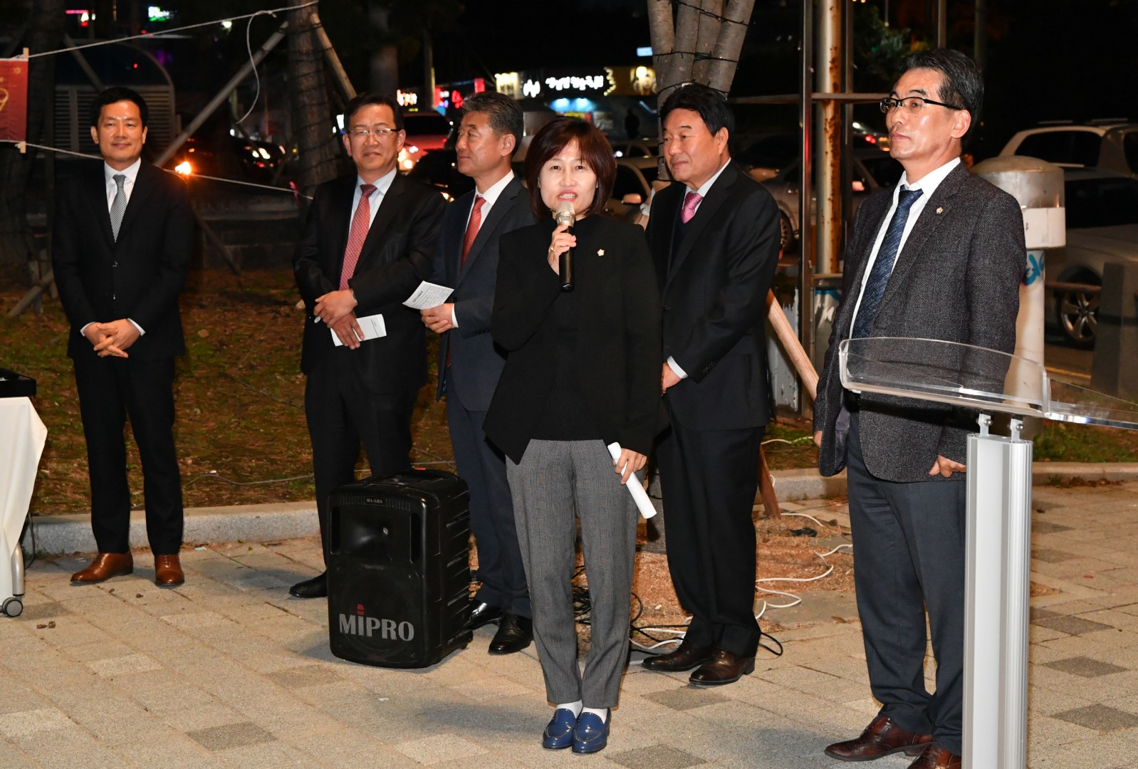 송정삼거리 점등식 6