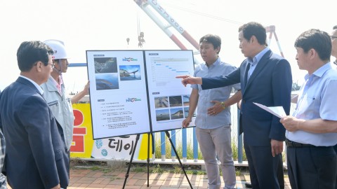 청사포전망대 설치