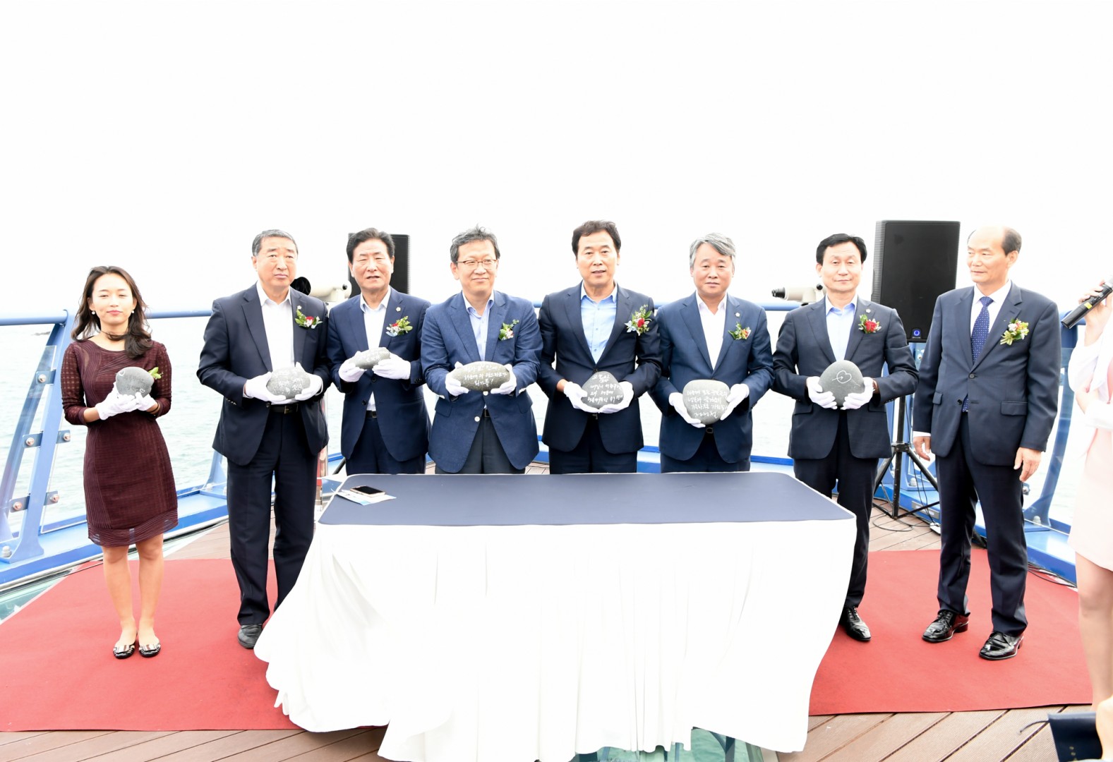 청사포 다릿돌 전망대 준공식 16