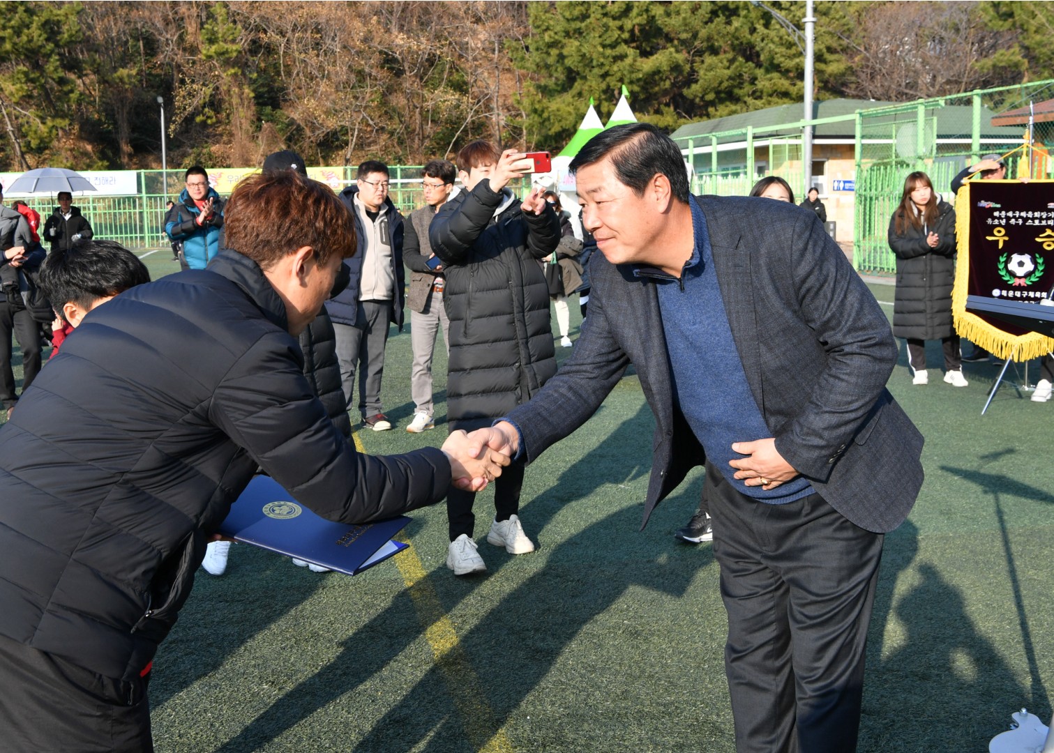 유소년축구대회 폐막식 3