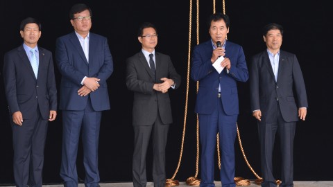 파크하얏트 부산최초 5성 현판식