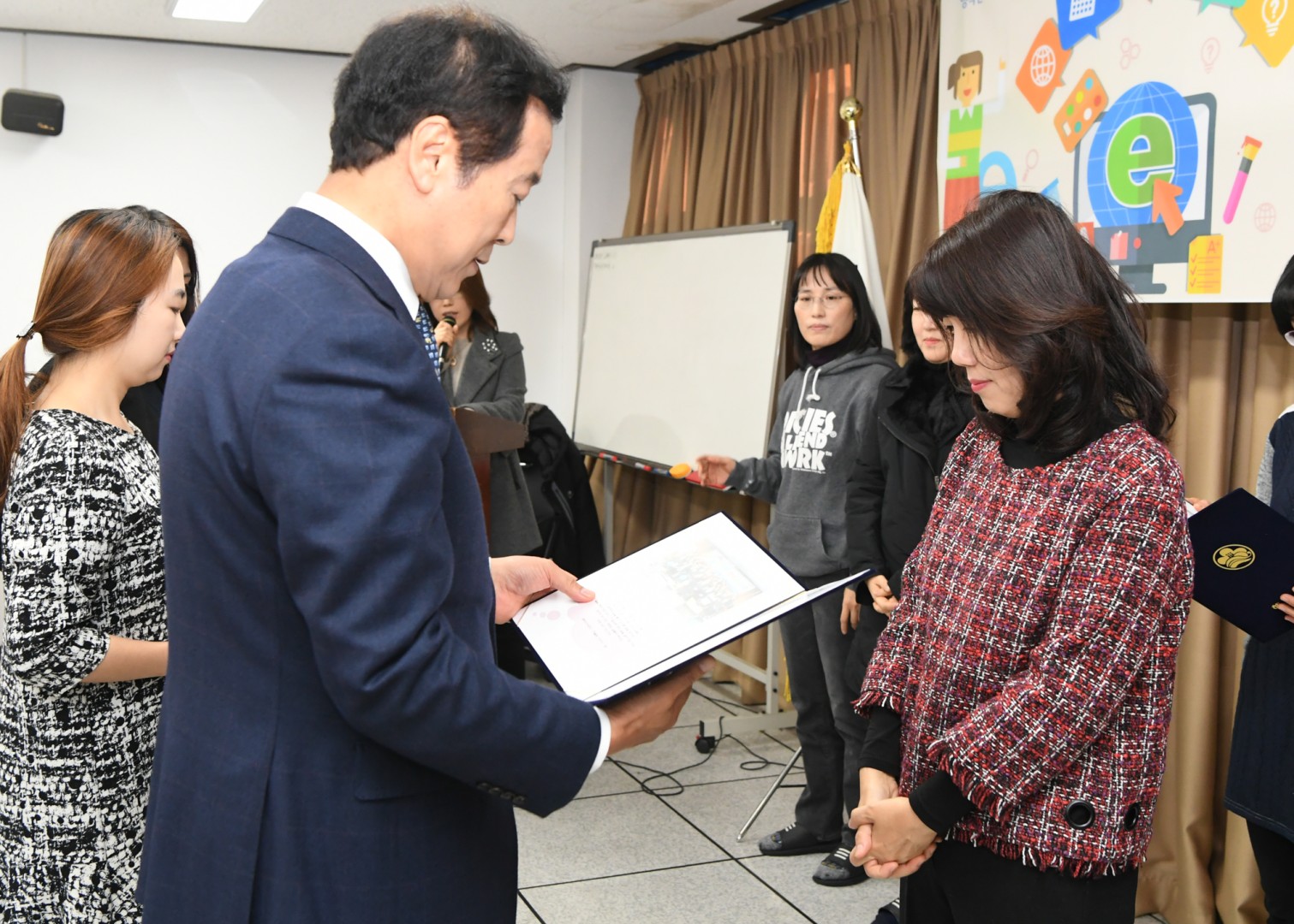 주부정보화 교육 수료식 17