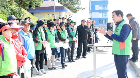 송정해수욕장청결