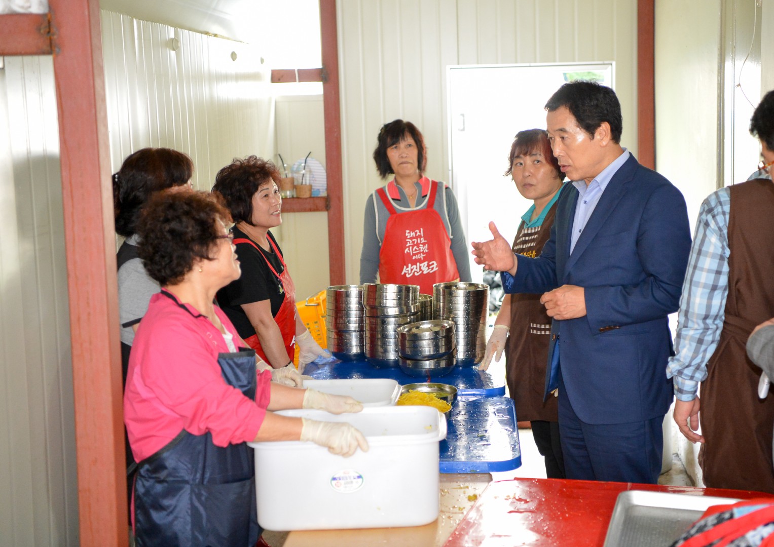 반송1동 국수나눔행사 1