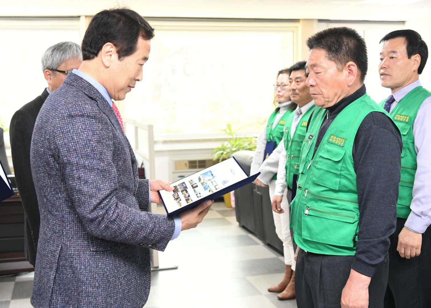 개발제한구역 면예감시원 위촉식 6