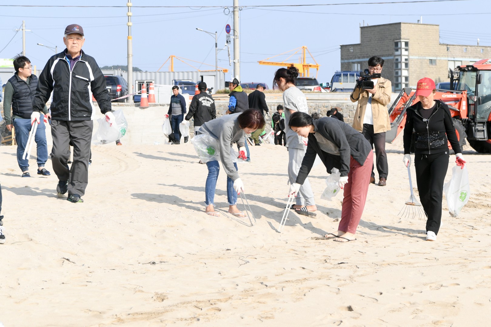 송정해수욕장청결 4